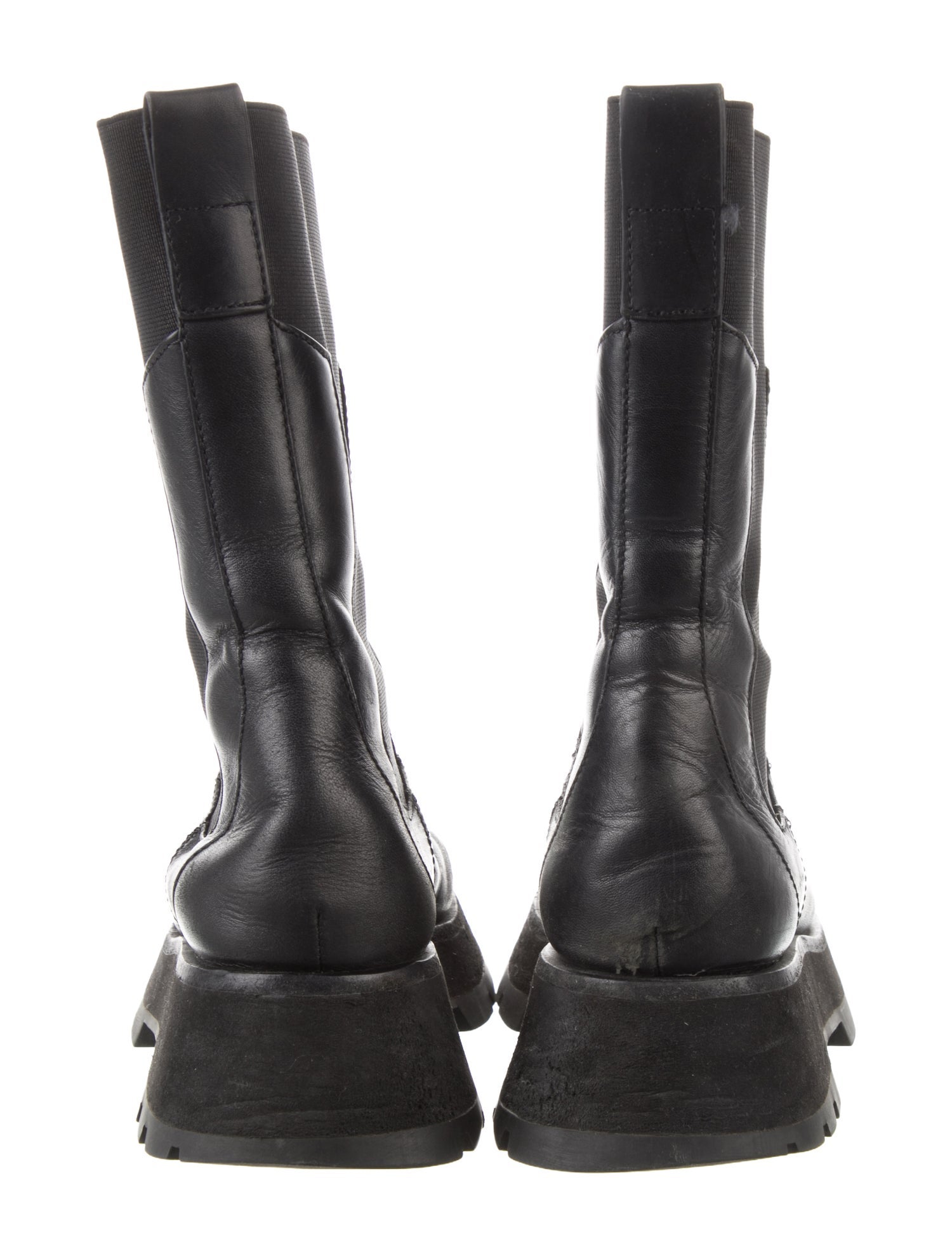 3.1 Phillip Lim Leather Combat Boots